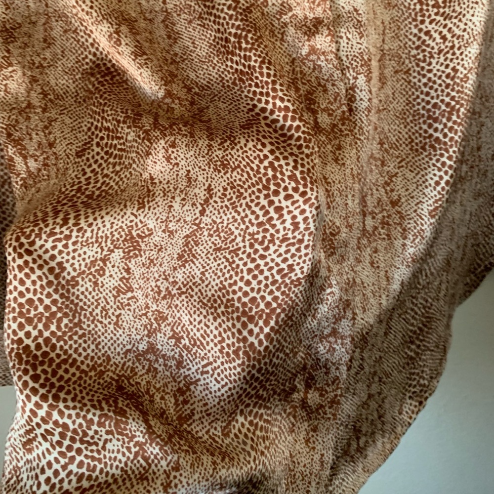 A New Day Snake Print Long Sleeve Blouse - Picture 13 of 13